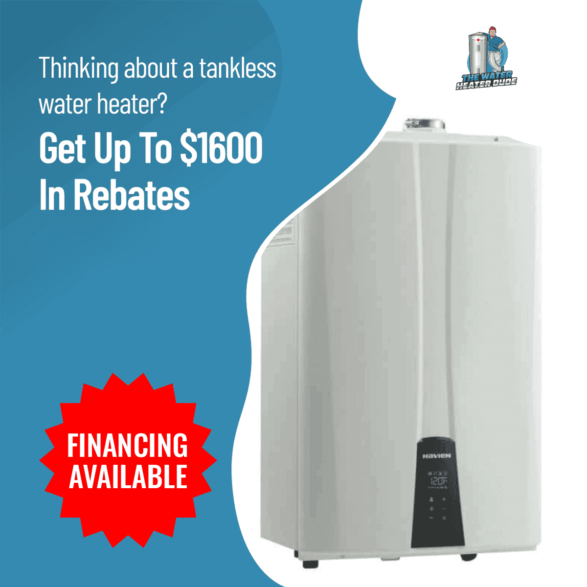 TWD water heater specials