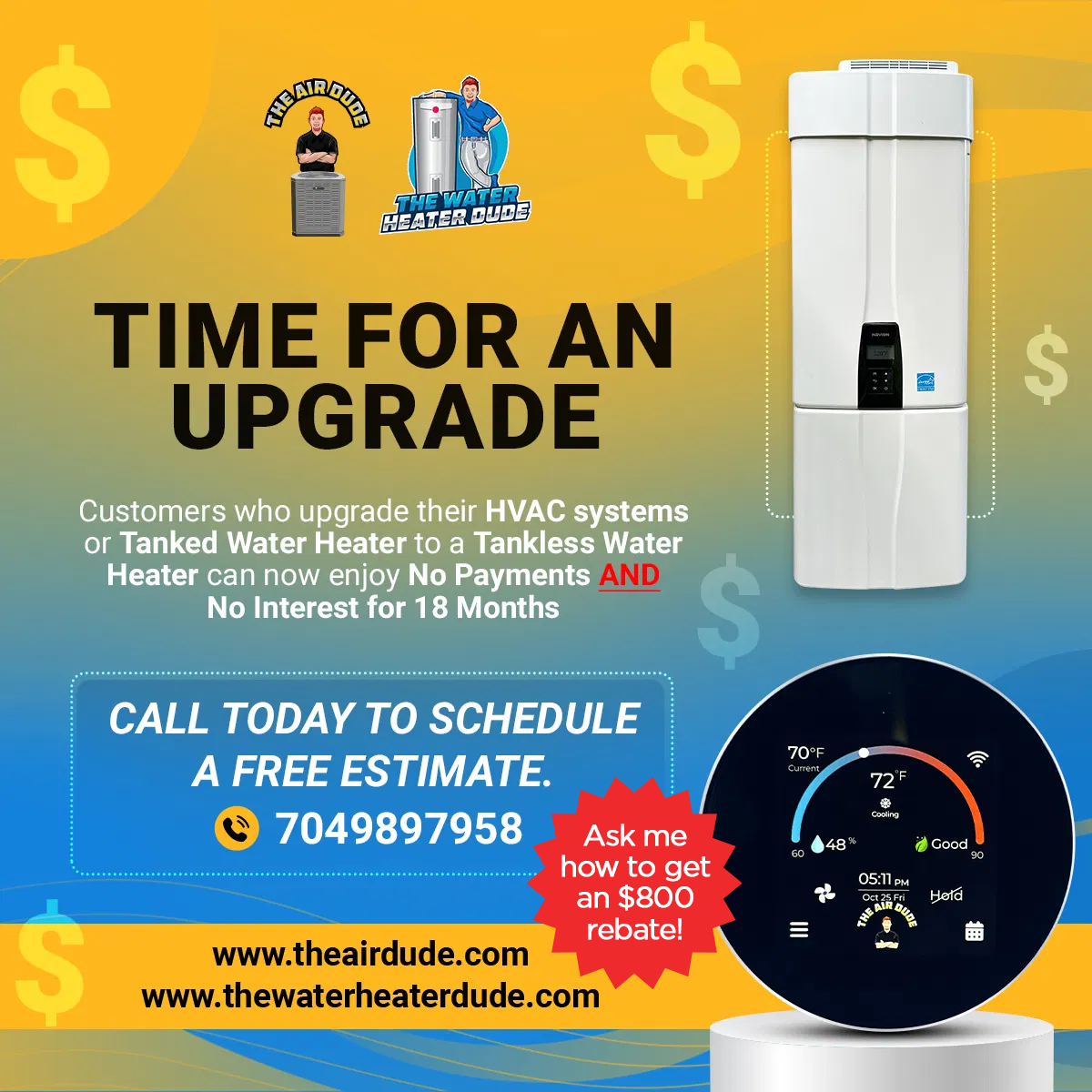 Time for an upgrade with rebate