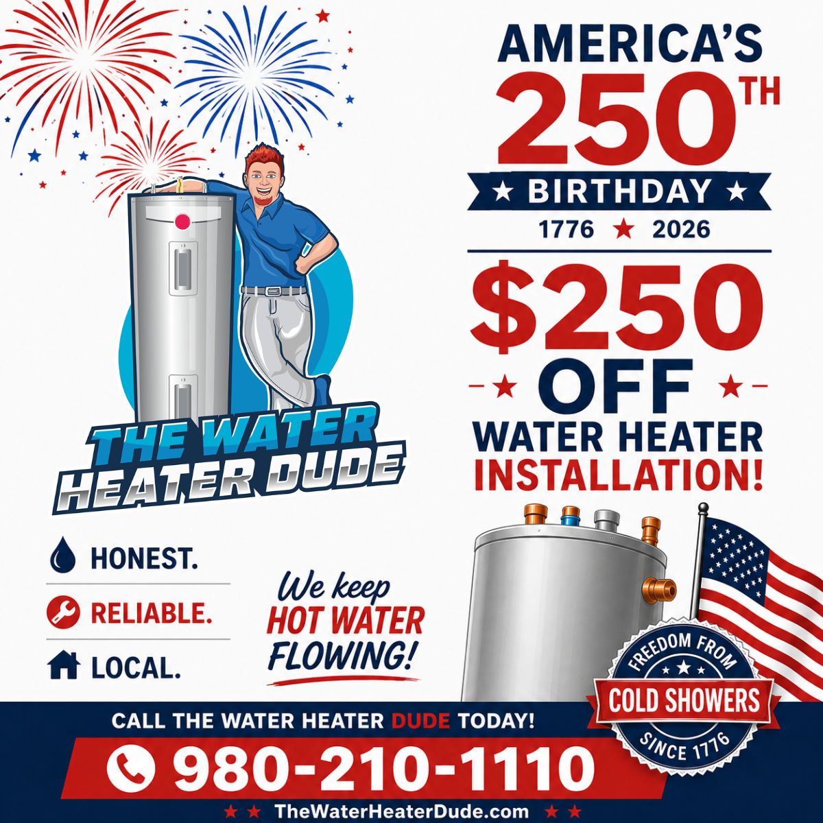 $250 off installation special